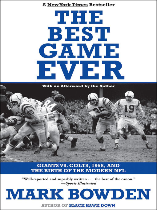 Title details for The Best Game Ever by Mark Bowden - Available
